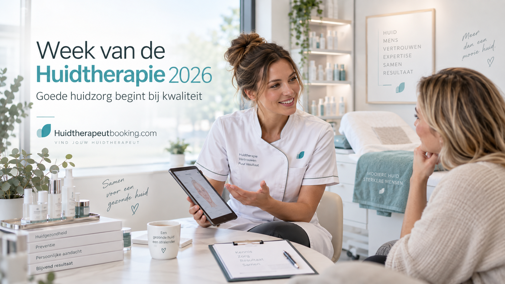 Week van de Huidtherapie 2026 | Goede huidzorg begint bij kwaliteit
